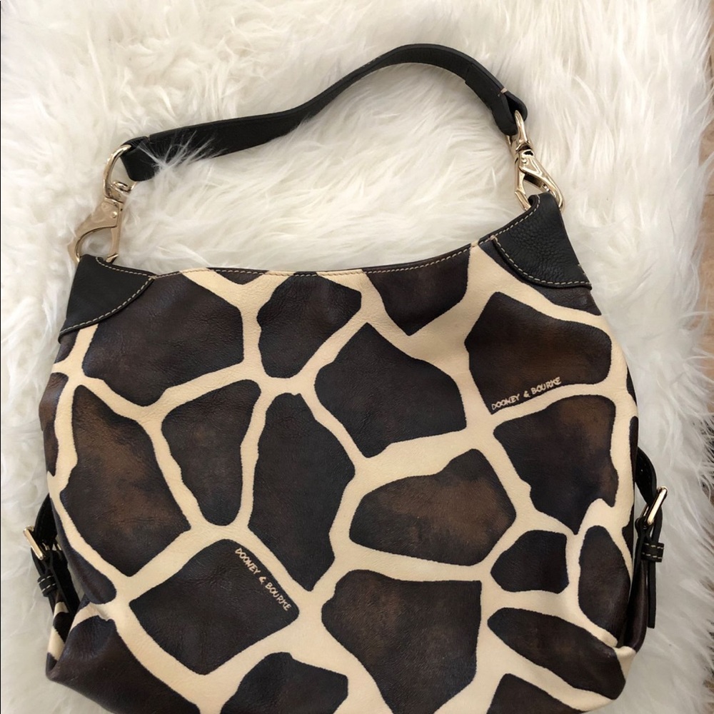 Zebra print Dooney and Bourke